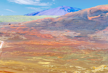 volcan du Piton de la Fournaise, île de la Réunion