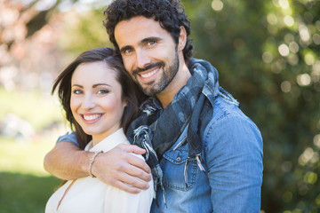 Fototapeta premium Portrait of an happy couple