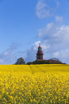 Leuchtturm Buk in der Nähe von Kühlungsborn an der Ostseeküst