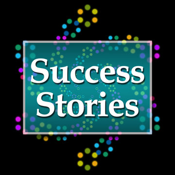 Success Stories Dark Colorful Neon 