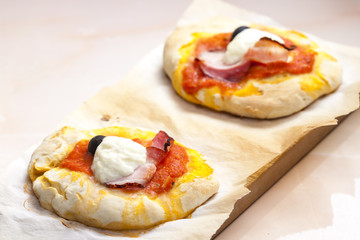 mini pizza