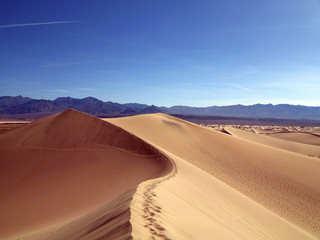 Fototapeta na wymiar Dunes de Death Valley