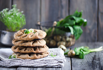 Whole wheat galette 