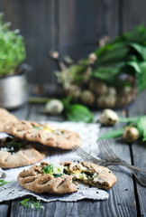 Whole wheat galette 