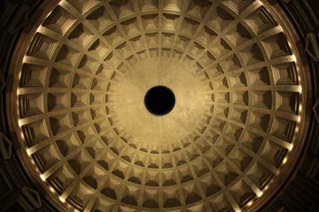  Dome of the Pantheon Temple in Rome, Italy. © Vladimir Wrangel