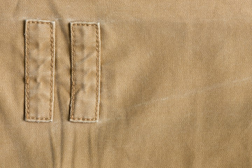 brown fabric texture background, material of textile industrial