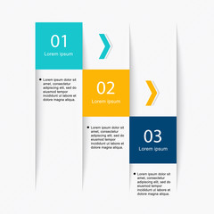 Vector colorful info graphics for your business presentations.