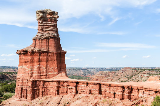 USA, Texas, Palo Duro Canyon, Lighthouse