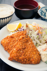 アジフライ定食