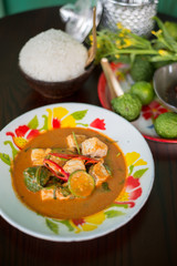 Thai red curry.