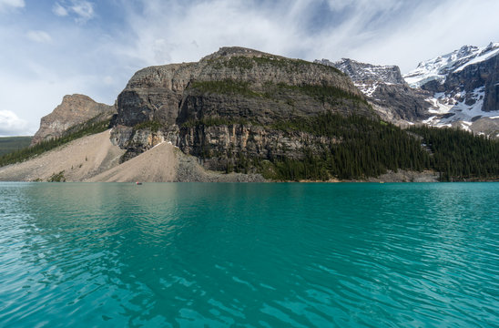 Canada, Alberta, Banff National Park, Mt Babel and Moraine Lake