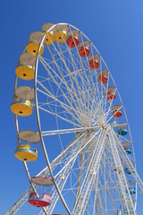 Fototapeta premium Grande roue de La Rochelle, France