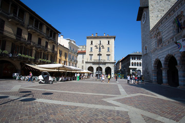 Fototapeta premium Como City, Italy