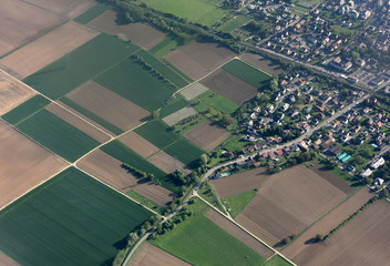 vue aérienne...alsace