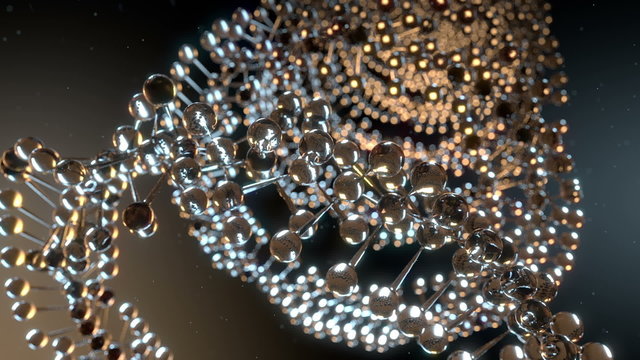 Nanotechnology atoms molecules nanotube microscope video HD