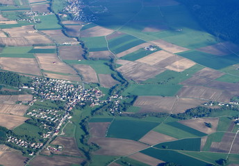 vue aérienne...alsace