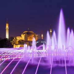 Fototapeta na wymiar Hagia Sophia. Istanbul, Turkey