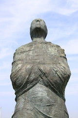 Eine Statue in Vlissingen