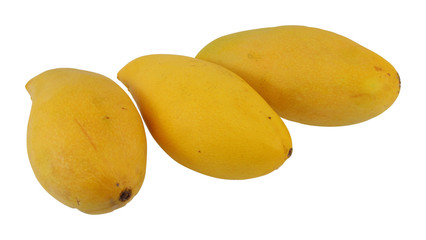 Mango isolated on white background 