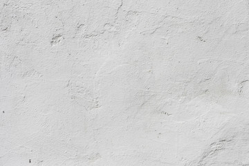 Grungy white concrete wall background