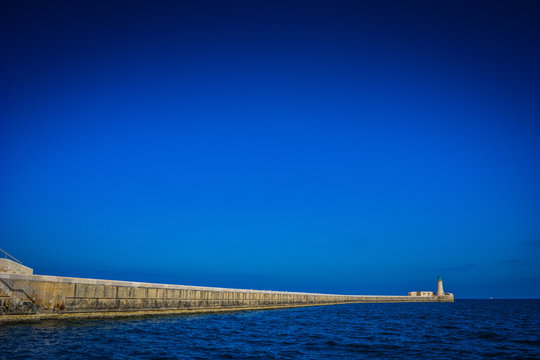 Malta, Valetta, St Elmo Lighthouse