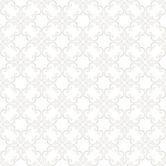 Floral pattern wallpapers in the style of Baroque . Can be used