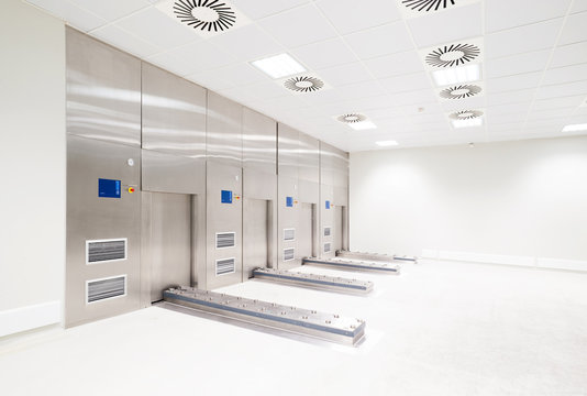 Germany, Empty clean room 