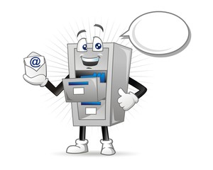 smile drawer character image vector