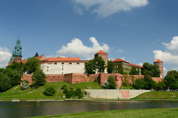 Naklejka na ściany i meble Wawel Castle, Royal palace in Cracow