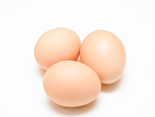 three eggs