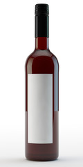 bottle of red wine