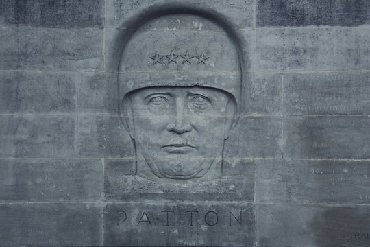 monument Patton à Bastogne, Belgique