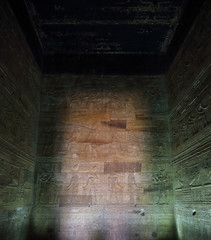 interior of tomb in egypt