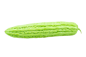 balsam apple isolate on white background