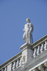 Details of Doge's Palace in Venice, Italy