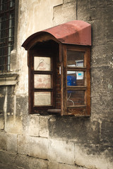 Obraz premium Payphone in Lviv