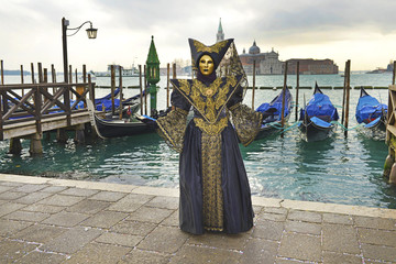 Fototapeta na wymiar Carnevale di Venezia.