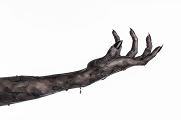 black hand of death, walking dead, zombie theme,  zombie hands - 83548762