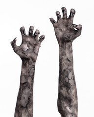 black hand of death, walking dead, zombie theme,  zombie hands