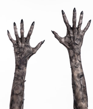 black hand of death, walking dead, zombie theme,  zombie hands
