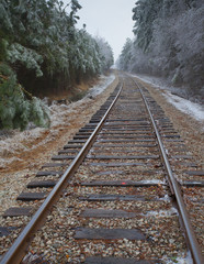 Obraz premium Cold line