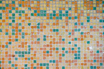 Fototapeta premium Colourful wall mosaic 