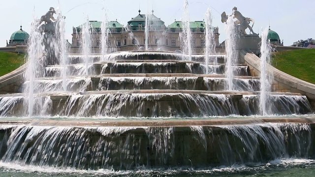 Kaskade Belvedere Wien