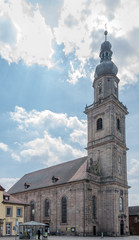 Altstädter Dreifaltigkeitskirche Erlangen seitlich
