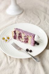Cardamom and Blueberry Birthday Cake