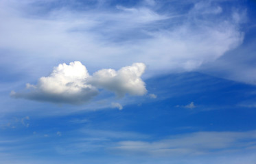 Obraz premium nice sky with clouds