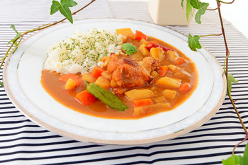 美味しそうなカレーライス