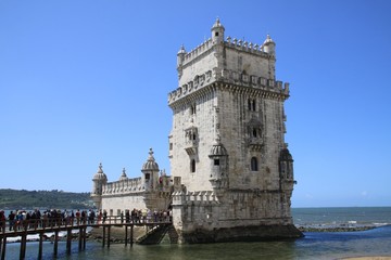 Fototapeta premium Wachturm Lissabon