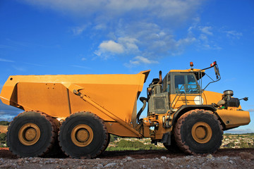Obraz premium Dump truck