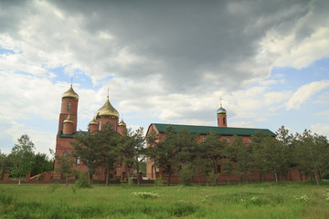 Fototapeta na wymiar Church in Askania Nova